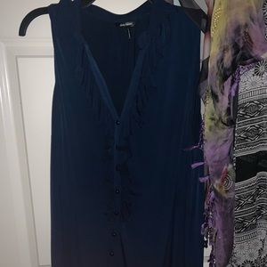 Navy blue dress